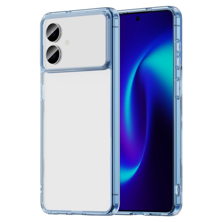 For Samsung Galaxy S26 Edge 5G PC Hybrid TPU Airbag Shockproof Phone Case(Transparent Blue)
For Samsung Galaxy S26 Edge 5G PC Hybrid TPU Airbag Shockproof Phone Case(Transparent Blue)