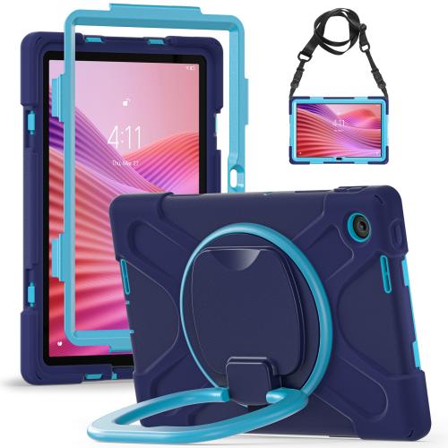 For Lenovo Tab 10.1 2025 / ZhaoYang K10c Silicone Hybrid PC Tablet Case with Holder & Shoulder Strap(Navy Blue Blue)
For Lenovo Tab 10.1 2025 / ZhaoYang K10c Silicone Hybrid PC Tablet Case with Holder & Shoulder Strap(Navy Blue Blue)