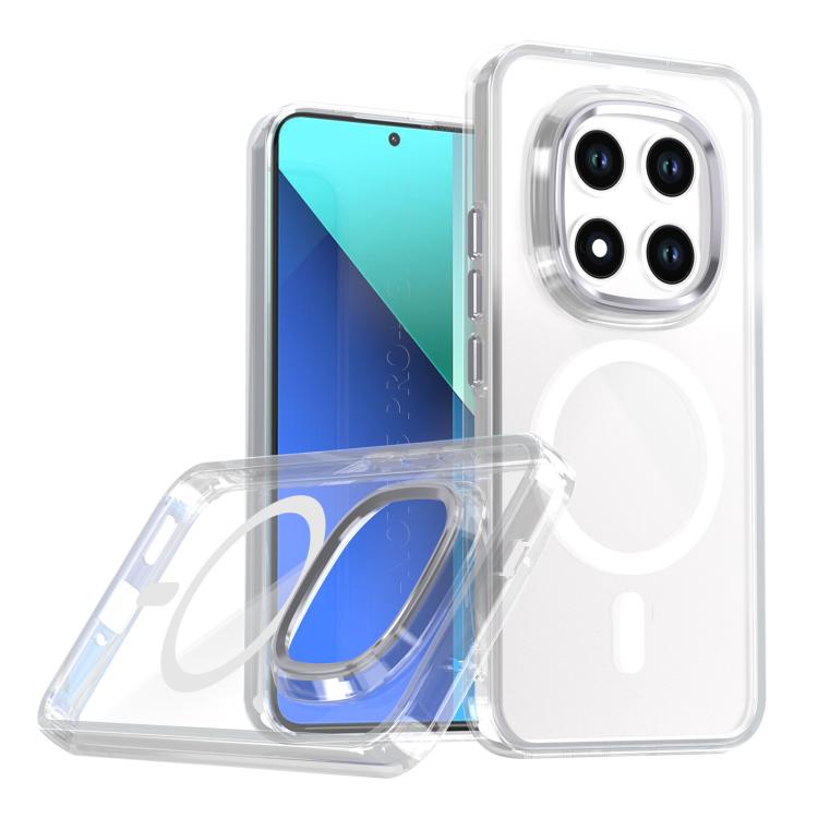 For Redmi Note 15 Pro+ 5G Global 163.3mm MagSafe Magnetic Clear Phone Case(White)
For Redmi Note 15 Pro+ 5G Global 163.3mm MagSafe Magnetic Clear Phone Case(White)
