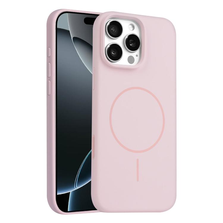 For iPhone 16 Pro Max Liquid Silicone Magsafe Phone Case with AI Camera Control Button(Pink)
For iPhone 16 Pro Max Liquid Silicone Magsafe Phone Case with AI Camera Control Button(Pink)
