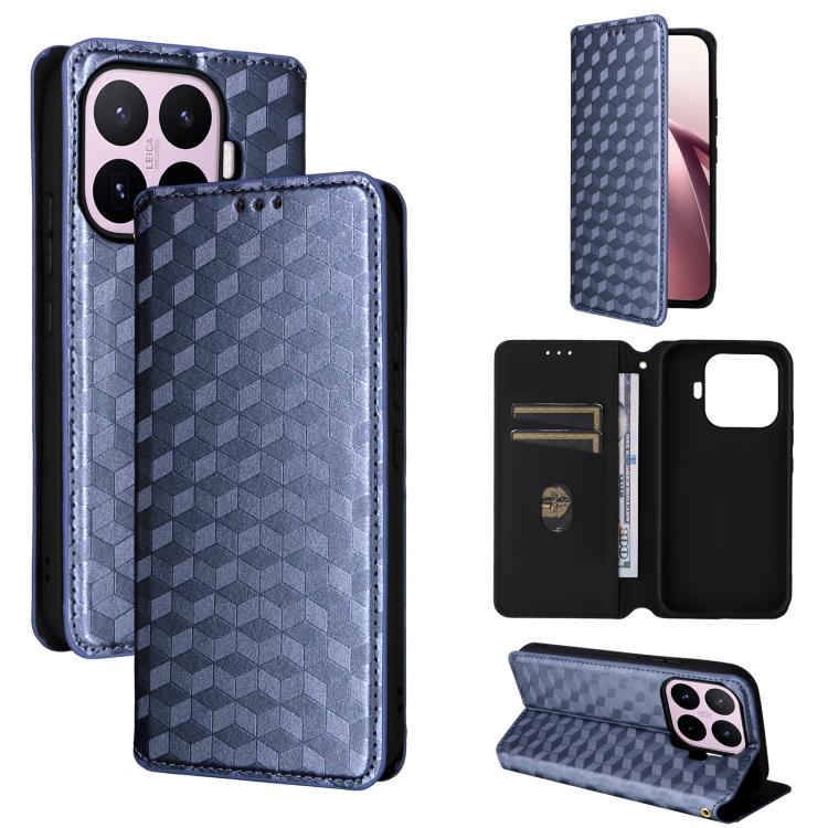For Xiaomi 17T 5G Cubic Grid Texture Flip Leather Phone Case(Blue)
For Xiaomi 17T 5G Cubic Grid Texture Flip Leather Phone Case(Blue)