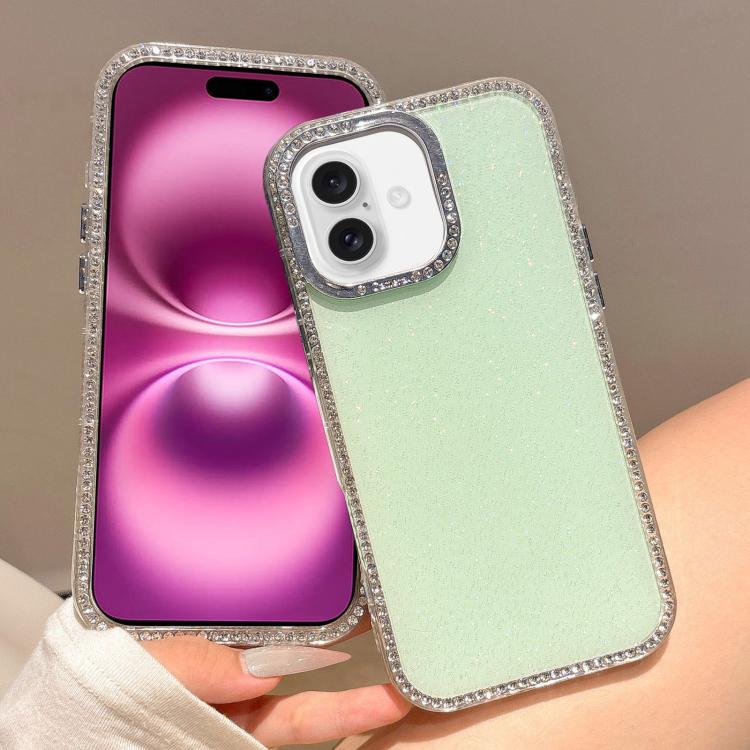 For iPhone 16 Plus Colorful Glitter TPU Hybrid IMD Full Coverage Phone Case(Green)
For iPhone 16 Plus Colorful Glitter TPU Hybrid IMD Full Coverage Phone Case(Green)