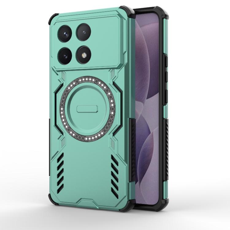For Redmi K70 5G Butterfly Armor MagSafe Magnetic Ring Shockproof Phone Case(Light Green)
For Redmi K70 5G Butterfly Armor MagSafe Magnetic Ring Shockproof Phone Case(Light Green)