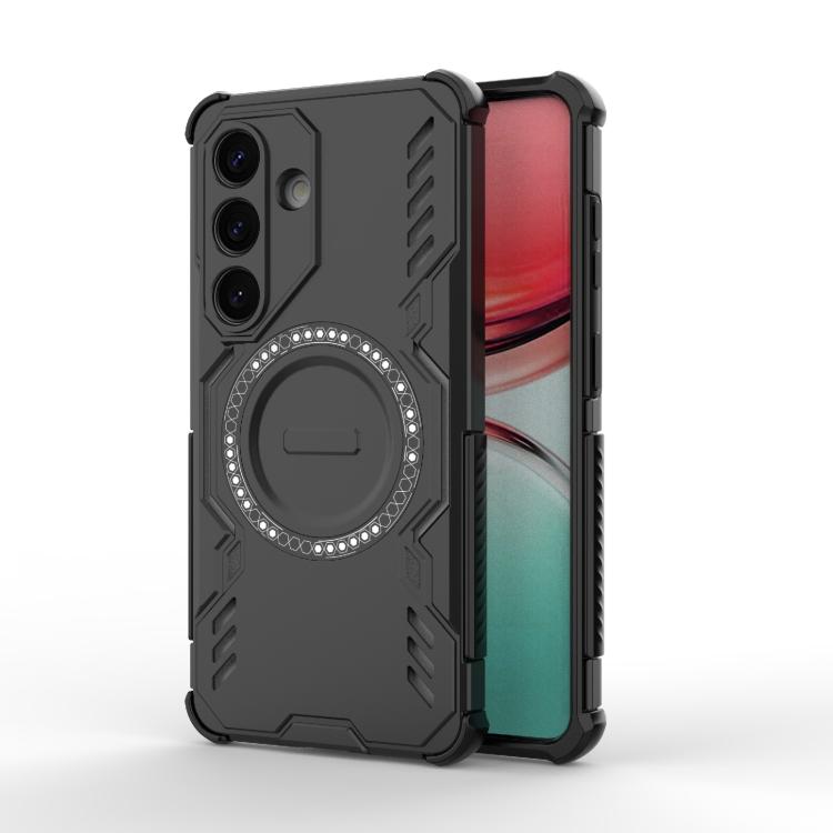 For Samsung Galaxy S26 Pro 5G Butterfly Armor MagSafe Magnetic Ring Shockproof Phone Case(Black)
For Samsung Galaxy S26 Pro 5G Butterfly Armor MagSafe Magnetic Ring Shockproof Phone Case(Black)