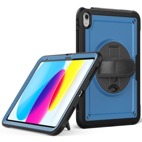 For iPad 2025 / 2022 Honeycomb Hand Grip Turntable Stand Tablet Case(Navy Blue)
For iPad 2025 / 2022 Honeycomb Hand Grip Turntable Stand Tablet Case(Navy Blue)