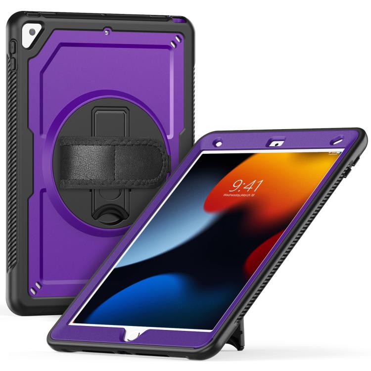 For iPad 10.2 2021 / 2020 / 10.5 2019 Honeycomb Hand Grip Turntable Stand Tablet Case(Purple)
For iPad 10.2 2021 / 2020 / 10.5 2019 Honeycomb Hand Grip Turntable Stand Tablet Case(Purple)