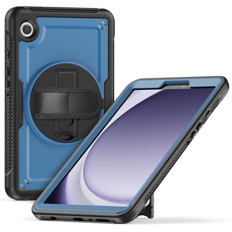 For Samsung Galaxy Tab A9 Honeycomb Hand Grip Turntable Stand Tablet Case(Navy Blue)
For Samsung Galaxy Tab A9 Honeycomb Hand Grip Turntable Stand Tablet Case(Navy Blue)