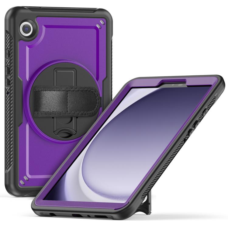 For Samsung Galaxy Tab A9 Honeycomb Hand Grip Turntable Stand Tablet Case(Purple)
For Samsung Galaxy Tab A9 Honeycomb Hand Grip Turntable Stand Tablet Case(Purple)