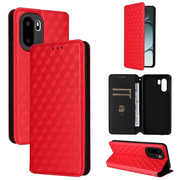 For OnePlus Ace 6 / Ace 6T / 15R Cubic Grid Texture Flip Leather Phone Case(Red)
For OnePlus Ace 6 / Ace 6T / 15R Cubic Grid Texture Flip Leather Phone Case(Red)