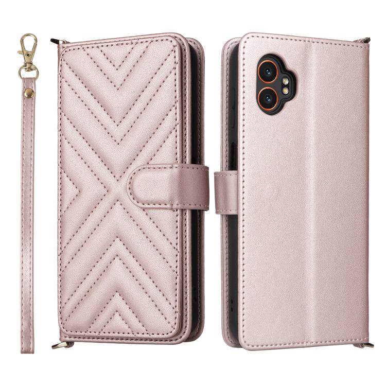 For Samsung Galaxy XCover 7 Pro Multifunctional 6-Card Slots Leather Phone Case with Wrist Strap(Pink)
For Samsung Galaxy XCover 7 Pro Multifunctional 6-Card Slots Leather Phone Case with Wrist Strap(Pink)