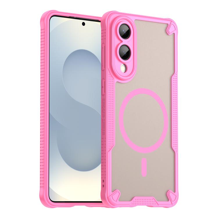 For Samsung Galaxy S25 Edge 5G Armor Glaze MagSafe Magnetic Phone Case(Pink)
For Samsung Galaxy S25 Edge 5G Armor Glaze MagSafe Magnetic Phone Case(Pink)