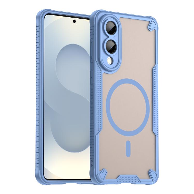 For Samsung Galaxy S25 Edge 5G Armor Glaze MagSafe Magnetic Phone Case(Blue)
For Samsung Galaxy S25 Edge 5G Armor Glaze MagSafe Magnetic Phone Case(Blue)