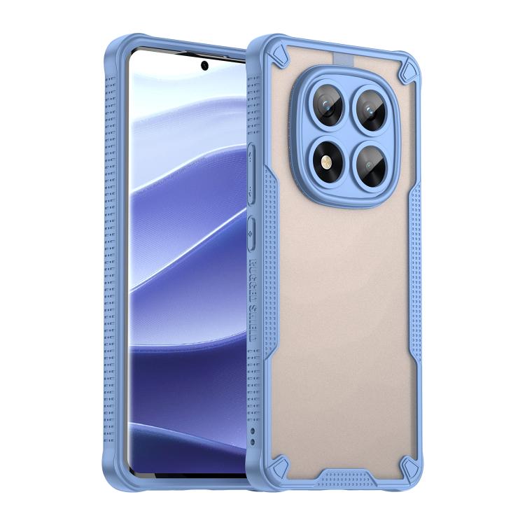 For Redmi Note 14 Pro 5G Armor Glaze MagSafe Magnetic Phone Case(Blue)
For Redmi Note 14 Pro 5G Armor Glaze MagSafe Magnetic Phone Case(Blue)