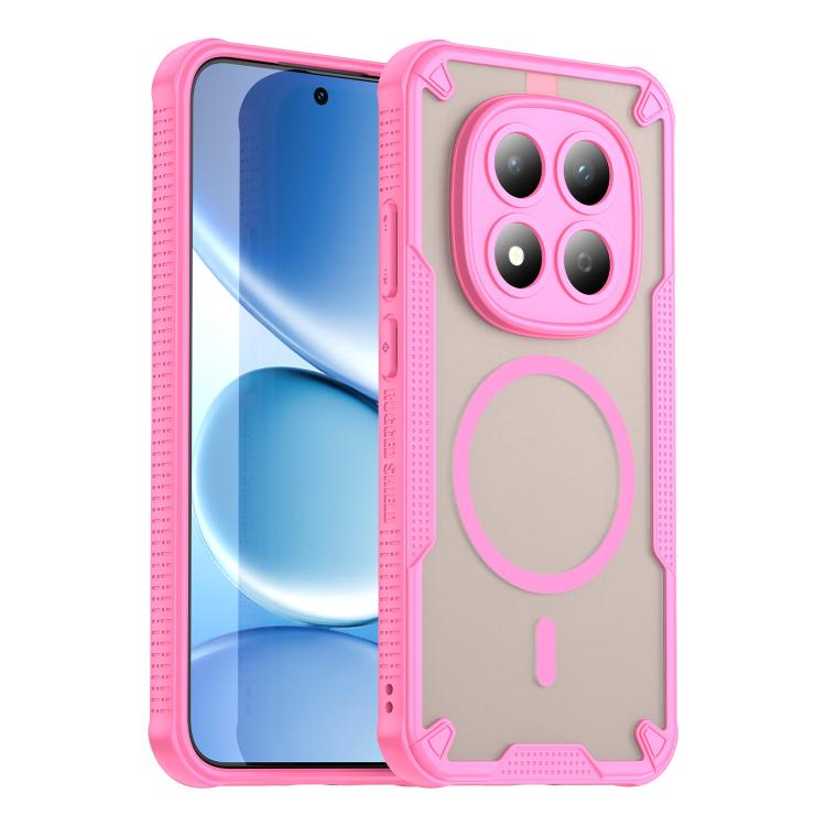 For Redmi Note 15 Pro 5G Global 163.6mm Armor Glaze MagSafe Magnetic Phone Case(Pink)
For Redmi Note 15 Pro 5G Global 163.6mm Armor Glaze MagSafe Magnetic Phone Case(Pink)