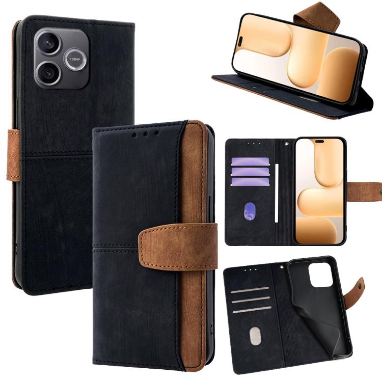 For Honor 600 Lite 5G Global Color Stitching Skin Feel Leather RFID Blocking Phone Case(Black)
For Honor 600 Lite 5G Global Color Stitching Skin Feel Leather RFID Blocking Phone Case(Black)