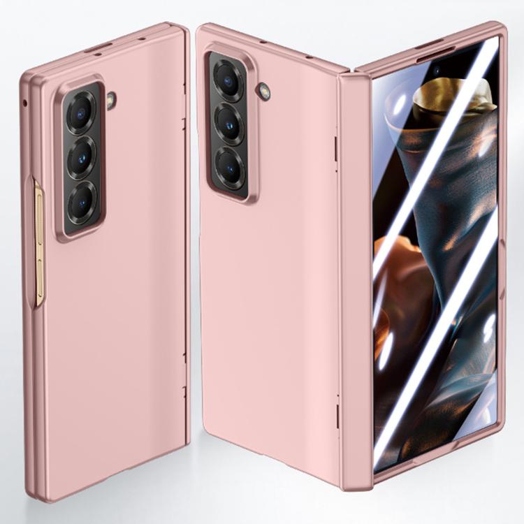 For Samsung Galaxy Z Fold Special Integrated Spring Axis Skin Feel Phone Case(Rose Gold)
For Samsung Galaxy Z Fold Special Integrated Spring Axis Skin Feel Phone Case(Rose Gold)