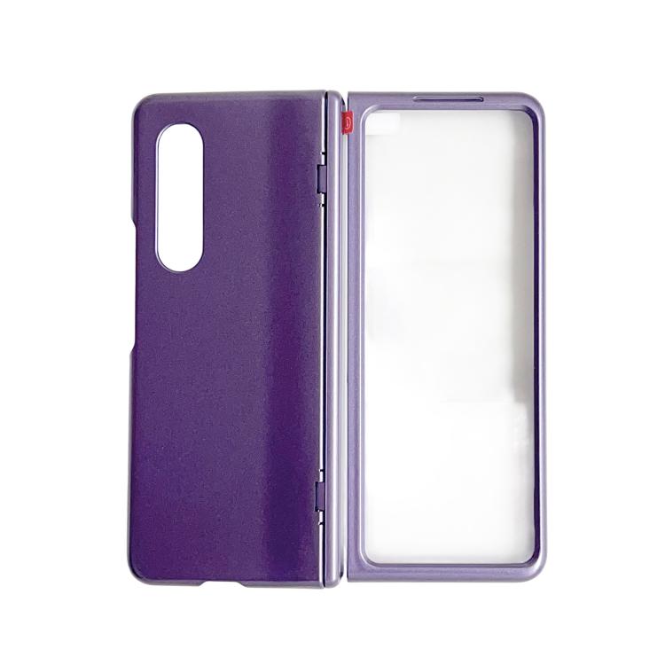 For Samsung Galaxy Z Fold3 5G Integrated Spring Axis Skin Feel Phone Case(Purple)
For Samsung Galaxy Z Fold3 5G Integrated Spring Axis Skin Feel Phone Case(Purple)