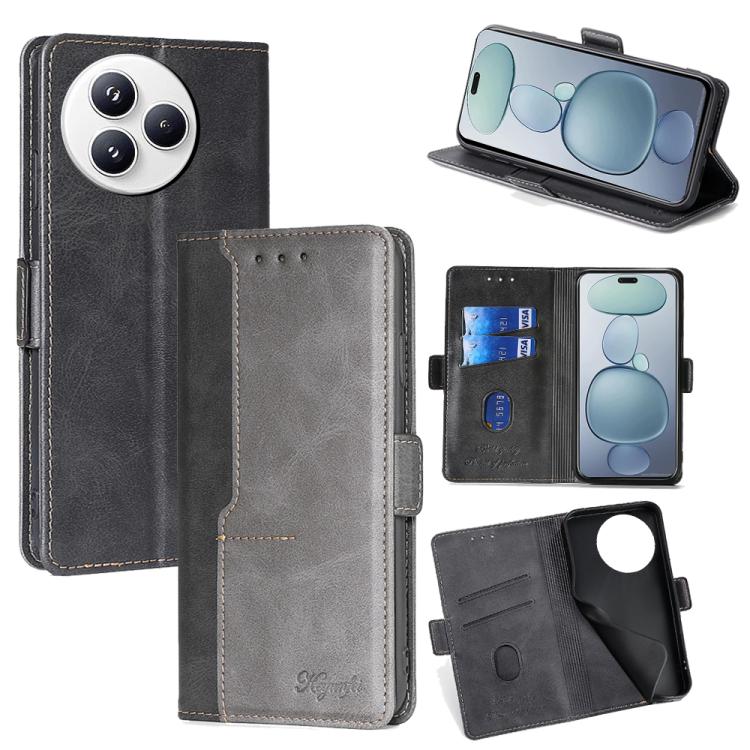 For Xiaomi Civi 5 Pro 5G Contrast Color Side Buckle Leather Phone Case(Black + Grey)
For Xiaomi Civi 5 Pro 5G Contrast Color Side Buckle Leather Phone Case(Black + Grey)