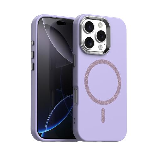 For iPhone 16 Pro Max Glitter Series Magsafe PC Hybrid TPU Phone Case(Purple)
For iPhone 16 Pro Max Glitter Series Magsafe PC Hybrid TPU Phone Case(Purple)