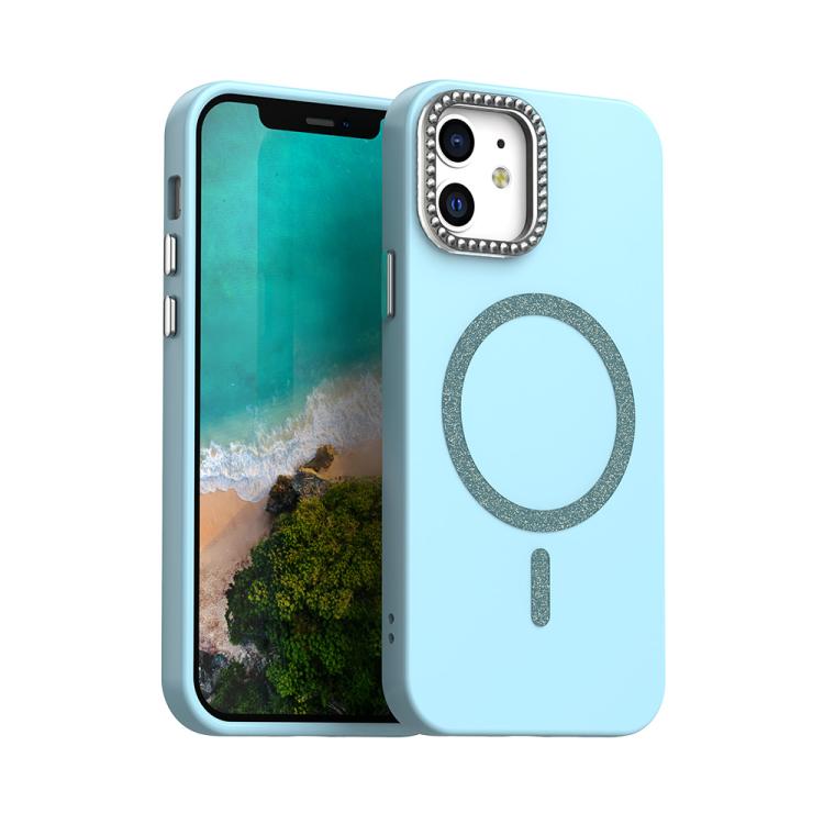 For iPhone 12 Glitter Rhinestones Series Magsafe PC Hybrid TPU Phone Case(Blue)
For iPhone 12 Glitter Rhinestones Series Magsafe PC Hybrid TPU Phone Case(Blue)