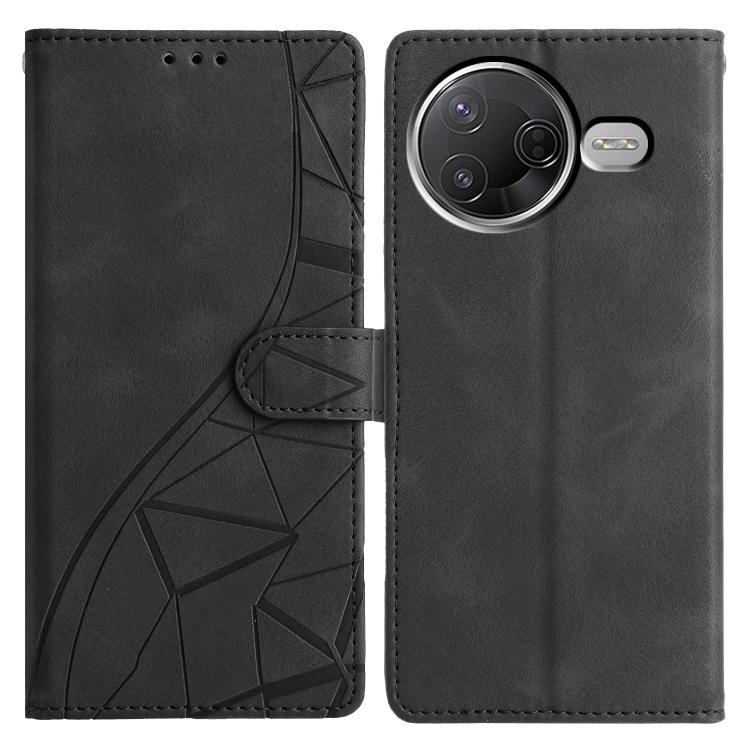 For Redmi K80 / K80 Pro Triangles Embossed Leather Phone Case(Black)
For Redmi K80 / K80 Pro Triangles Embossed Leather Phone Case(Black)
