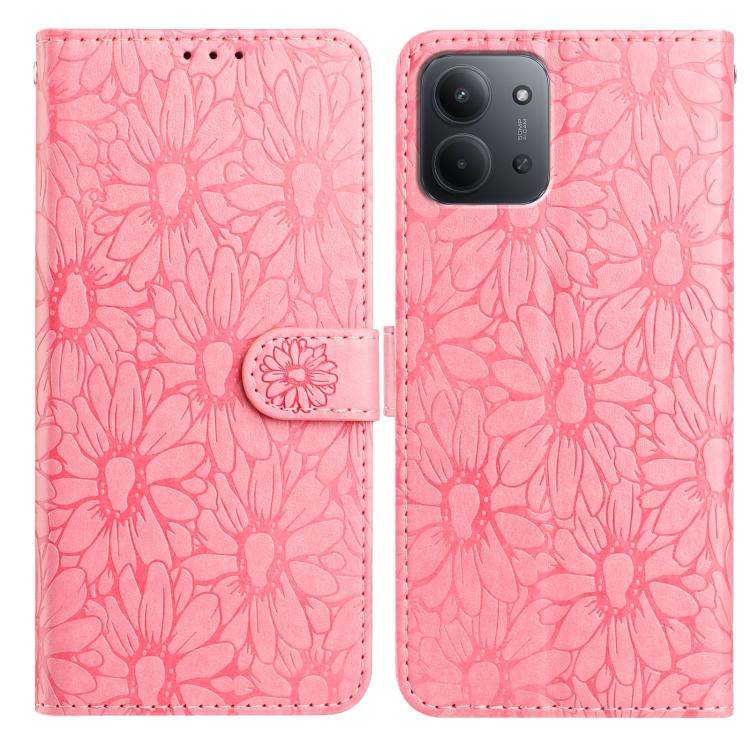 For Redmi 15C 5G / 4G Global 171mm Daisy Embossed Leather Phone Case(Pink)
For Redmi 15C 5G / 4G Global 171mm Daisy Embossed Leather Phone Case(Pink)