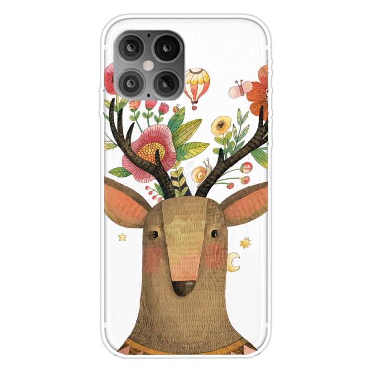 For iPhone 12 mini Shockproof Painted Transparent TPU Protective Case(Flower Deer)
For iPhone 12 mini Shockproof Painted Transparent TPU Protective Case(Flower Deer)