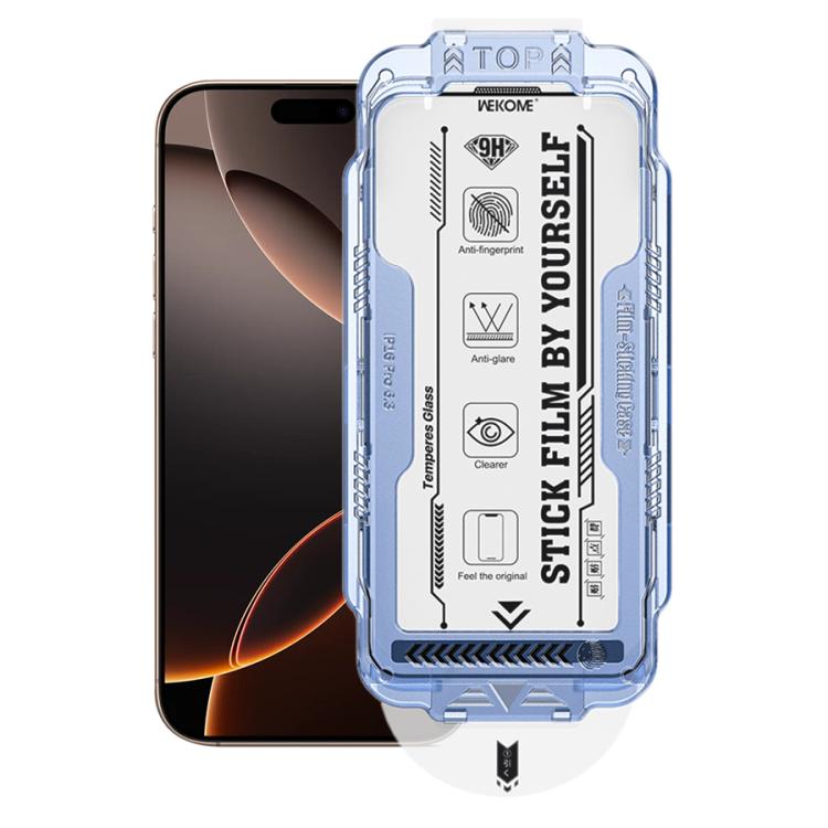 For iPhone 16 Pro Max WK WTP-115 Easy Install 6D Curved Ultra-Fine Edge HD Tempered Glass Film
For iPhone 16 Pro Max WK WTP-115 Easy Install 6D Curved Ultra-Fine Edge HD Tempered Glass Film