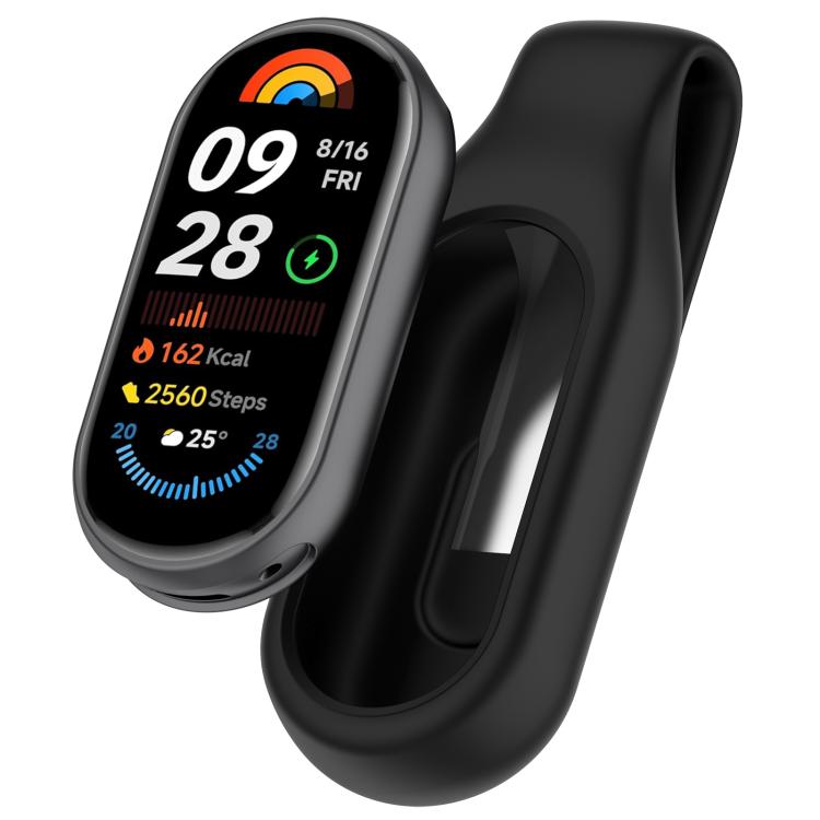 For Xiaomi Smart Band 10 / 9 / 8 Silicone Watch Clip Smart Watch Protective Case(Black)
For Xiaomi Smart Band 10 / 9 / 8 Silicone Watch Clip Smart Watch Protective Case(Black)