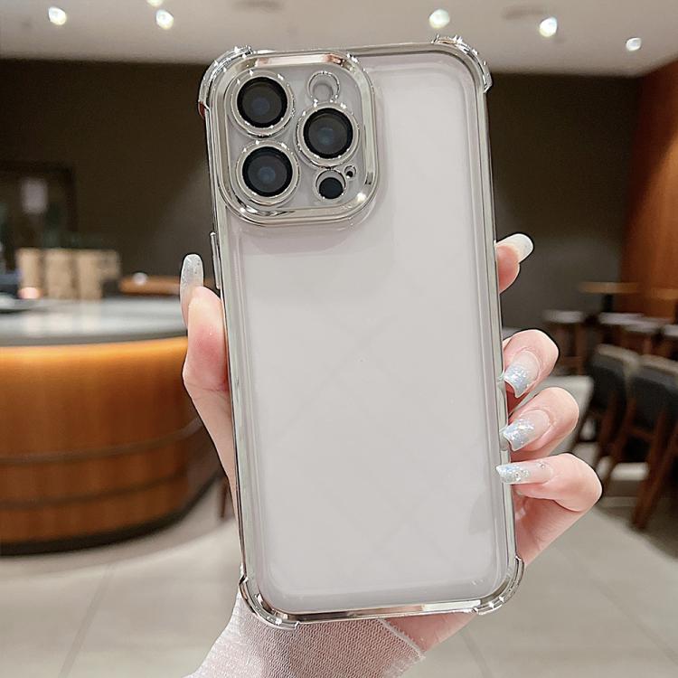 For iPhone 13 Pro Electroplating Space TPU Four-corner Shockproof Phone Case(Silver)
For iPhone 13 Pro Electroplating Space TPU Four-corner Shockproof Phone Case(Silver)