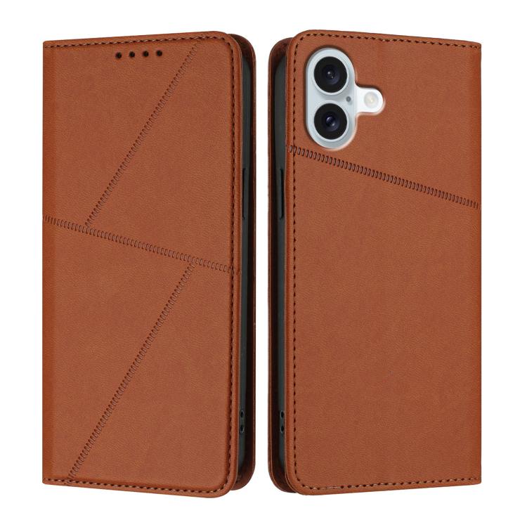 For iPhone 16 Plus Strong Magnetic Frosted Flip Leather Phone Case(Coffee Color)
For iPhone 16 Plus Strong Magnetic Frosted Flip Leather Phone Case(Coffee Color)