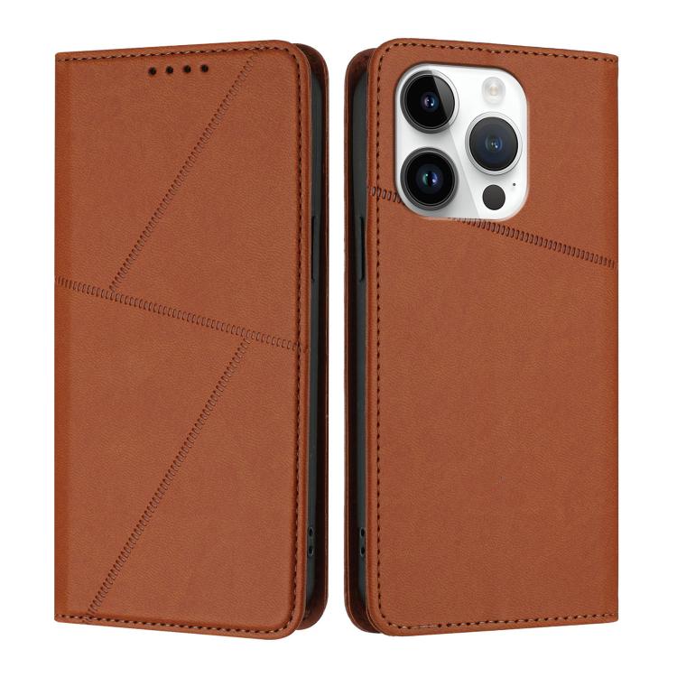 For iPhone 15 Pro Strong Magnetic Frosted Flip Leather Phone Case(Coffee Color)
For iPhone 15 Pro Strong Magnetic Frosted Flip Leather Phone Case(Coffee Color)