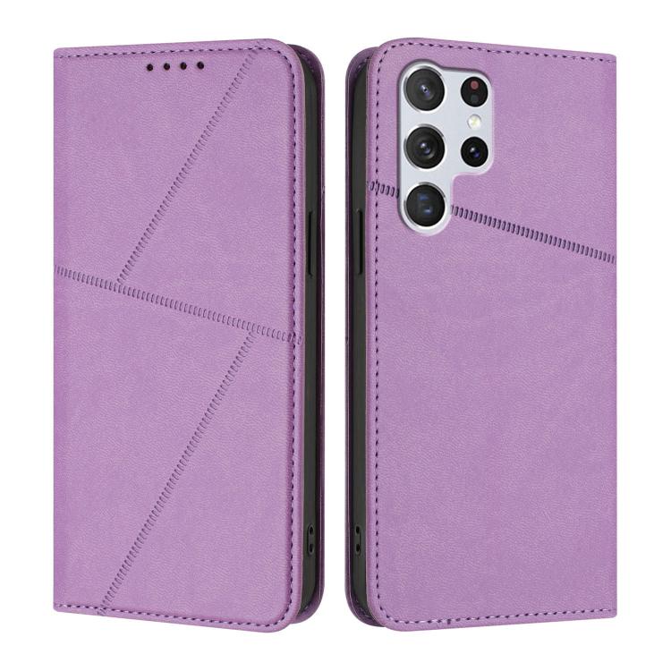 For Samsung Galaxy S22 Ultra 5G Strong Magnetic Frosted Flip Leather Phone Case(Light Purple)
For Samsung Galaxy S22 Ultra 5G Strong Magnetic Frosted Flip Leather Phone Case(Light Purple)