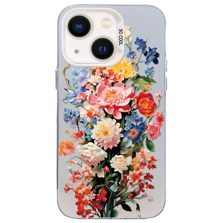 For iPhone 15 Plus Flower Series Color Silver TPU Hybrid PC Phone Case(Colorful Flowers CW114)
For iPhone 15 Plus Flower Series Color Silver TPU Hybrid PC Phone Case(Colorful Flowers CW114)