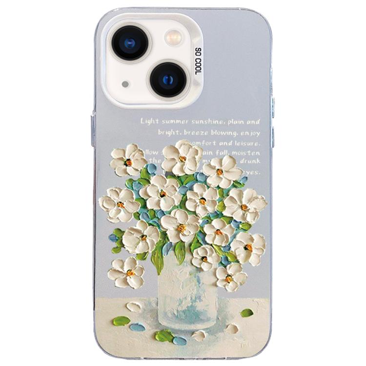 For iPhone 13 Flower Series Color Silver TPU Hybrid PC Phone Case(Daisy CW120)
For iPhone 13 Flower Series Color Silver TPU Hybrid PC Phone Case(Daisy CW120)
