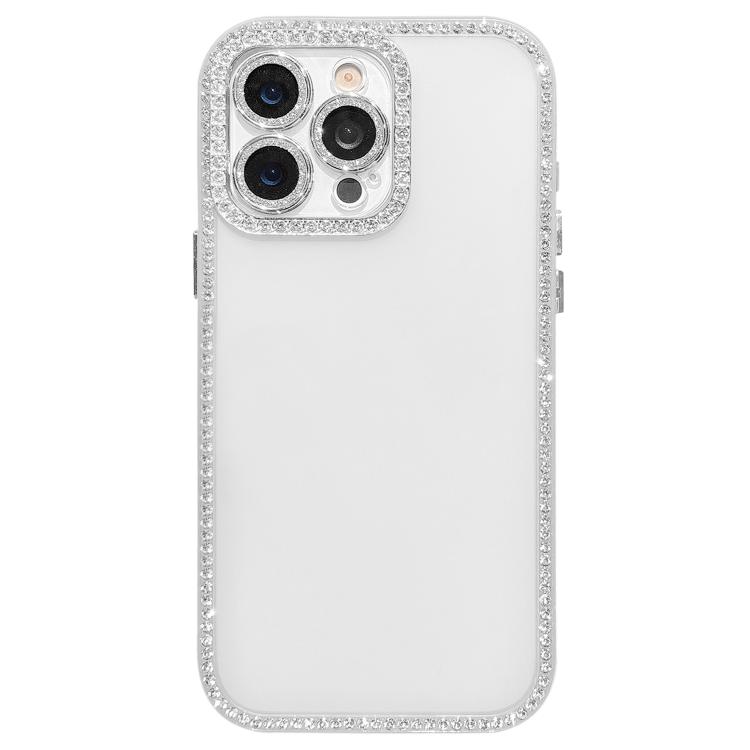 For iPhone 16 Pro Dual-Sided Rhinestone Design Matte Full Coverage Phone Case(White)
For iPhone 16 Pro Dual-Sided Rhinestone Design Matte Full Coverage Phone Case(White)