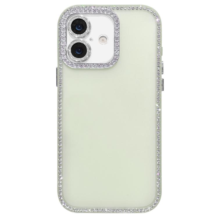 For iPhone 16 Dual-Sided Rhinestone Design Matte Full Coverage Phone Case(Green)
For iPhone 16 Dual-Sided Rhinestone Design Matte Full Coverage Phone Case(Green)