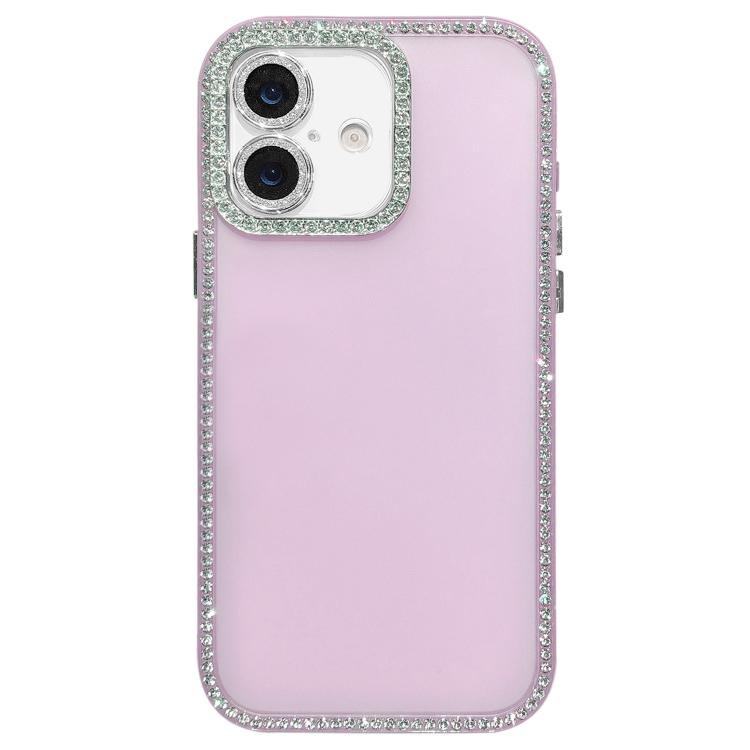 For iPhone 16 Dual-Sided Rhinestone Design Matte Full Coverage Phone Case(Purple)
For iPhone 16 Dual-Sided Rhinestone Design Matte Full Coverage Phone Case(Purple)