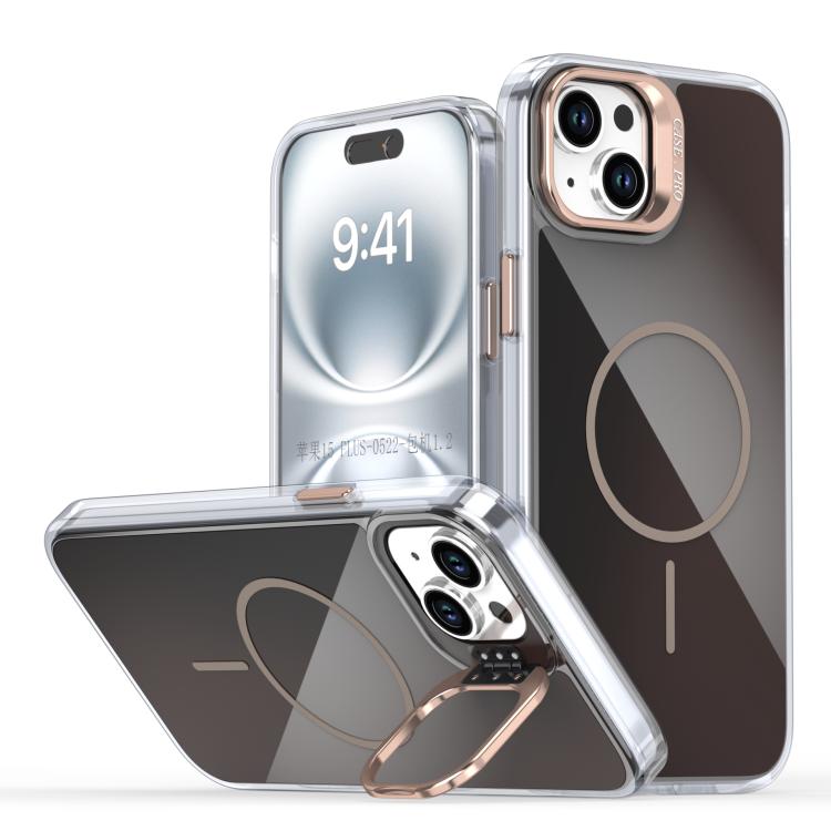 For iPhone 15 Plus Gradient Discolor Lens Kickstand Magsafe Phone Case(Desert Gold)
For iPhone 15 Plus Gradient Discolor Lens Kickstand Magsafe Phone Case(Desert Gold)