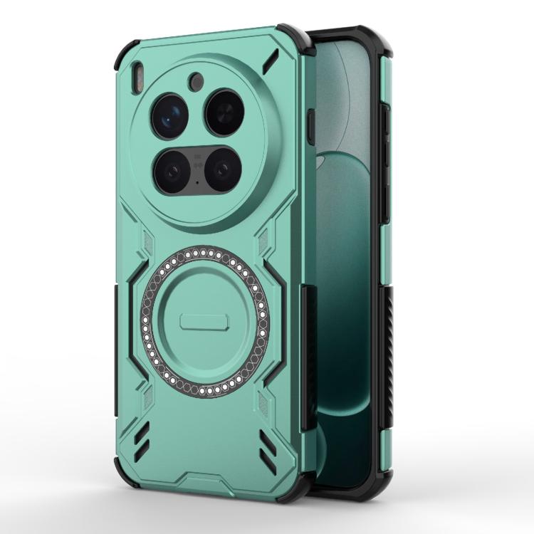 For vivo X300 Pro 5G Butterfly Armor MagSafe Magnetic Ring Shockproof Phone Case(Light Green)
For vivo X300 Pro 5G Butterfly Armor MagSafe Magnetic Ring Shockproof Phone Case(Light Green)