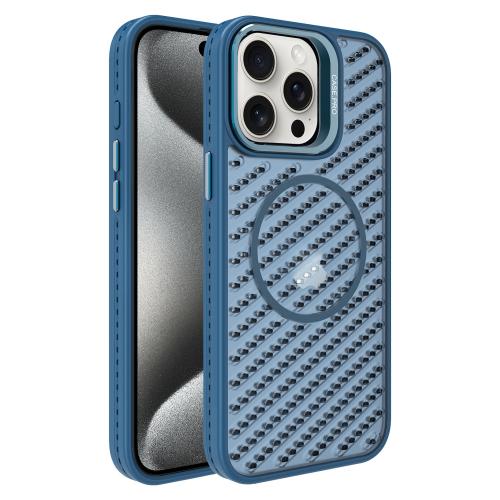 For iPhone 15 Pro O-Shape Hollow Cooling Lens Holder MagSafe Phone Case(Blue)
For iPhone 15 Pro O-Shape Hollow Cooling Lens Holder MagSafe Phone Case(Blue)