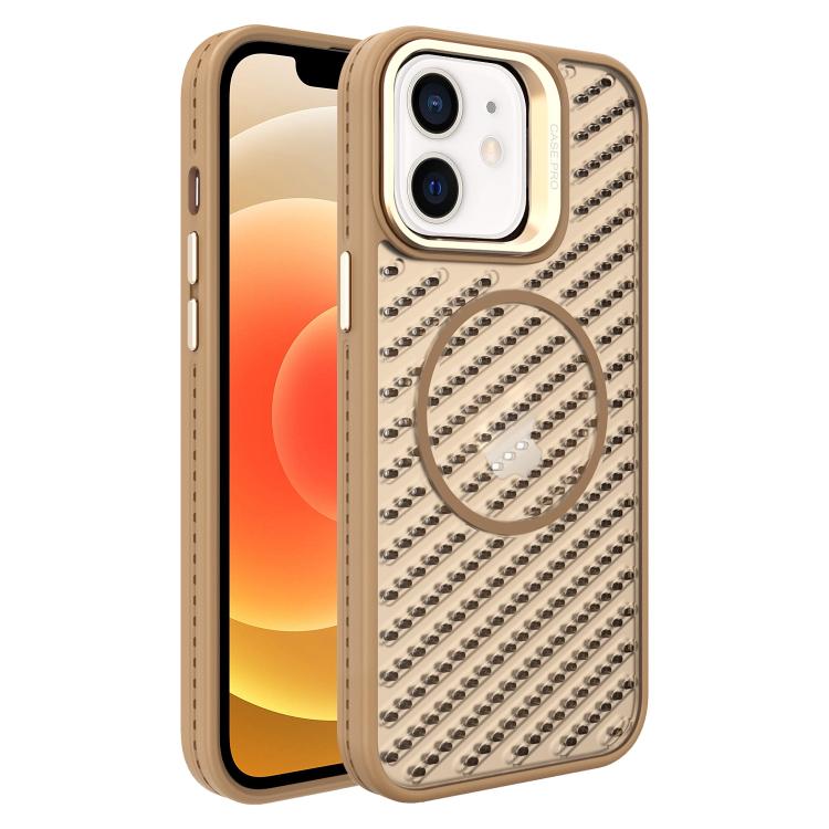 For iPhone 12 O-Shape Hollow Cooling Lens Holder MagSafe Phone Case(Gold)
For iPhone 12 O-Shape Hollow Cooling Lens Holder MagSafe Phone Case(Gold)