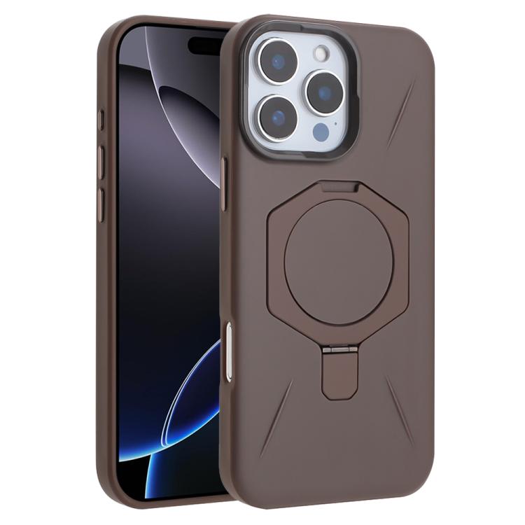 For iPhone 16 Pro Four-Corner Shockproof MagSafe Holder TPU Hybrid PC Phone Case(Desert Gold)
For iPhone 16 Pro Four-Corner Shockproof MagSafe Holder TPU Hybrid PC Phone Case(Desert Gold)