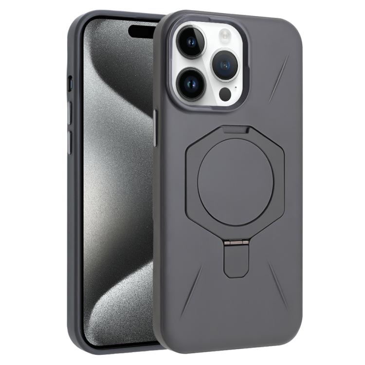 For iPhone 15 Pro Four-Corner Shockproof MagSafe Holder TPU Hybrid PC Phone Case(Titanium Gray)
For iPhone 15 Pro Four-Corner Shockproof MagSafe Holder TPU Hybrid PC Phone Case(Titanium Gray)