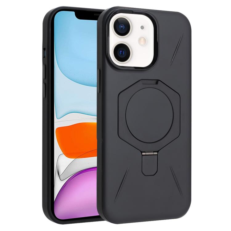 For iPhone 11 Four-Corner Shockproof MagSafe Holder TPU Hybrid PC Phone Case(Black)
For iPhone 11 Four-Corner Shockproof MagSafe Holder TPU Hybrid PC Phone Case(Black)