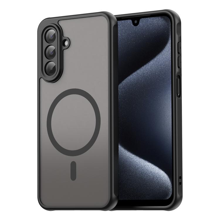 For Samsung Galaxy A17 5G Fan Dun Series TPU Hybrid PC Frosted Magsafe Phone Case(Black)
For Samsung Galaxy A17 5G Fan Dun Series TPU Hybrid PC Frosted Magsafe Phone Case(Black)