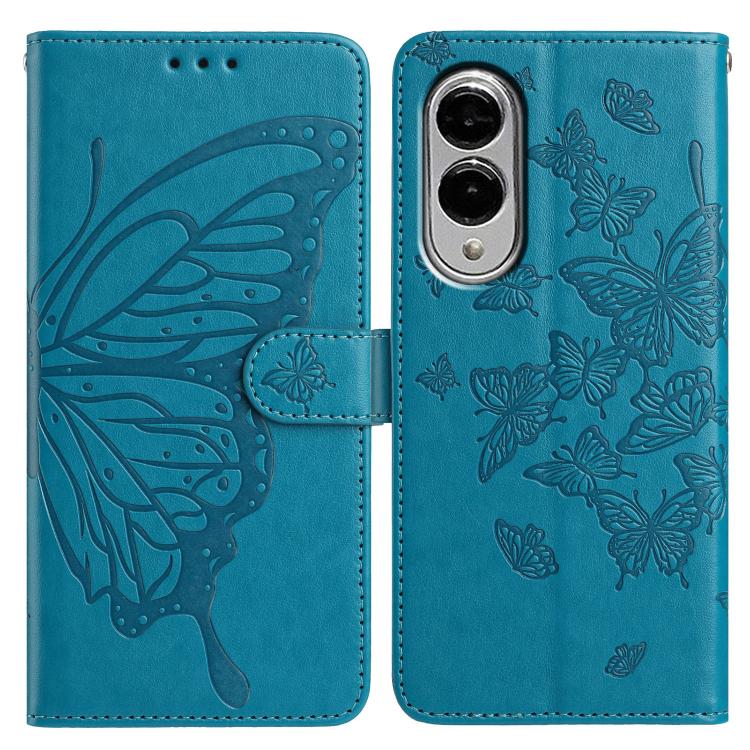 For Samsung Galaxy S25 Edge 5G Butterfly Flutter Pattern Embossed Leather Phone Case(Blue)
For Samsung Galaxy S25 Edge 5G Butterfly Flutter Pattern Embossed Leather Phone Case(Blue)