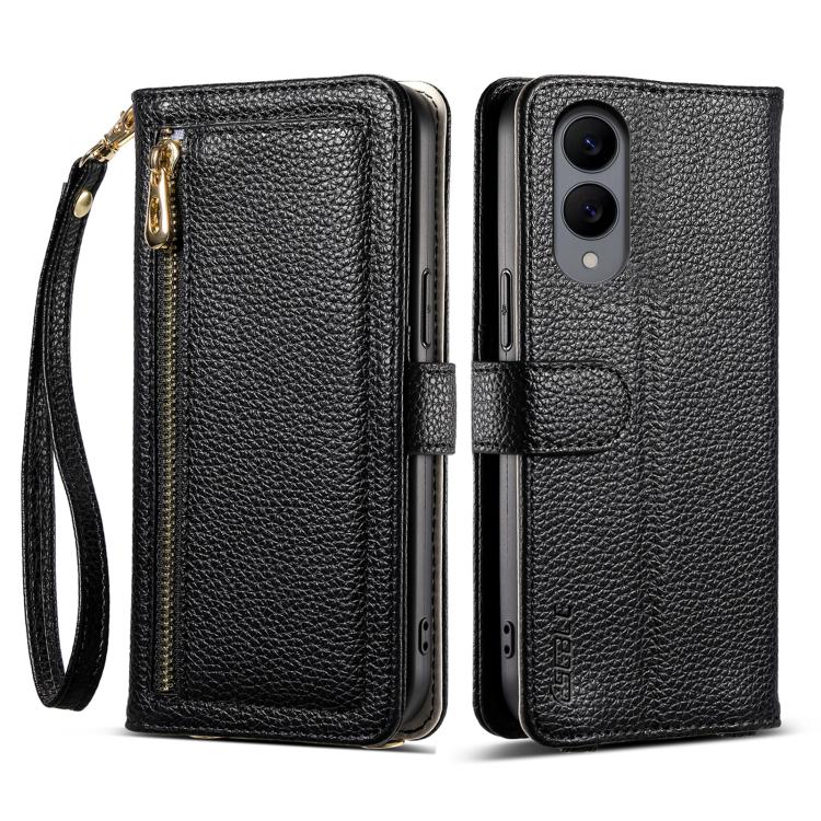 For Samsung Galaxy S25 Edge 5G ESEBLE E11 Colorful Litchi Pattern Zipper Wallet Leather Phone Case(Black)
For Samsung Galaxy S25 Edge 5G ESEBLE E11 Colorful Litchi Pattern Zipper Wallet Leather Phone Case(Black)