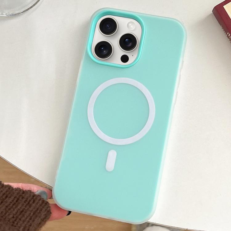 For iPhone 15 Pro Skin Feel MagSafe Magnetic PC Hybrid TPU Phone Case(Mint Green)
For iPhone 15 Pro Skin Feel MagSafe Magnetic PC Hybrid TPU Phone Case(Mint Green)