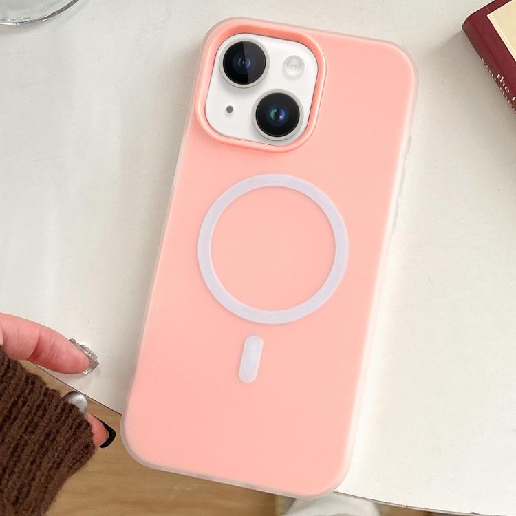 For iPhone 14 Skin Feel MagSafe Magnetic PC Hybrid TPU Phone Case(Pink)
For iPhone 14 Skin Feel MagSafe Magnetic PC Hybrid TPU Phone Case(Pink)